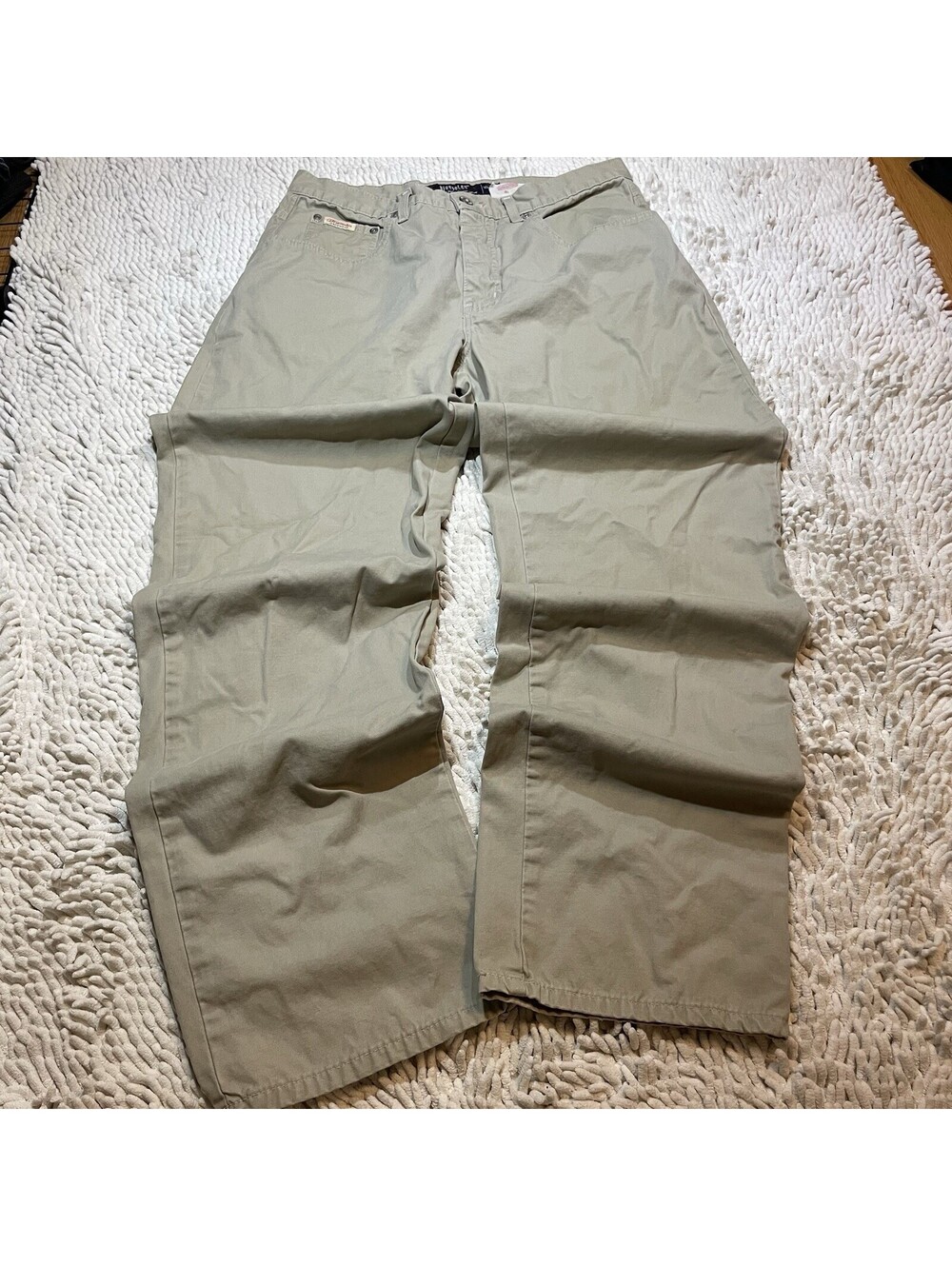 VTG Bluenotes Chino Men’s 30x32 Loose Straight Mid Rise 90s Y2K Made In Canada
